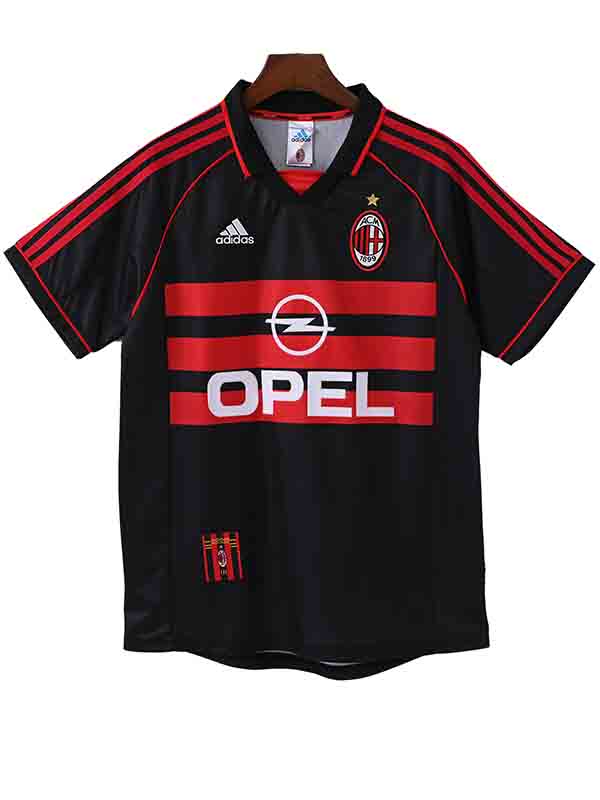 AC milan away jersey mens retro shirt 1998-1999